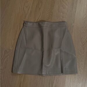 Aritzia Wilfred Leather Skirt